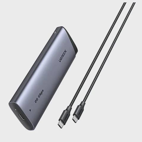Ugreen 10Gbps M.2 NVMe Sata Enclosure CM767 — 49 ₼ · Баку · Xarici diskləri və fləş-yaddaşlar Ugreen 10Gbps M.2 NVMe Sata Enclosure CM767 — Баку