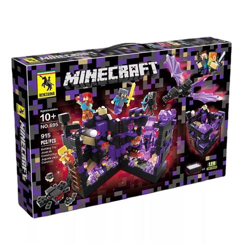 Blok konstruktor Renzaima Minecraft 695, 915 element — Ürünler