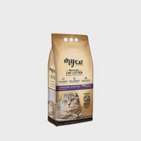 My Cat, lavanda ətirli pişik qumu, iri qranullar (5 l) — Baku