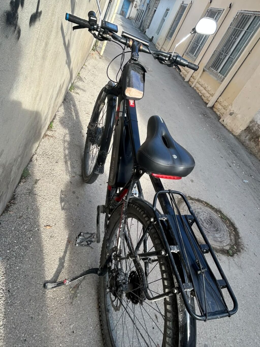 Elektrik velosipedi – dağ/şəhər tipli Xüsusiyyətlər: - Ön — Elektrik velosipedləri, Bakı (3)