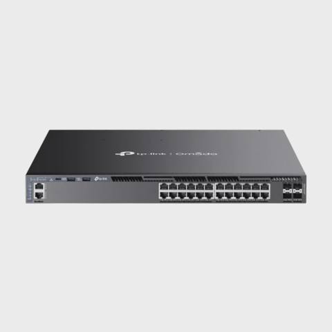TP-Link - TL-SG6428XHP Omada 24-Port Gigabit Stackable L3 Managed PoE+ Switch with 4 10G Slots — 2 850 ₼ · Baku · Şəbəkə və server avadanlığı TP-Link - TL-SG6428XHP Omada 24-Port Gigabit Stackable L3 Managed PoE+ Switch with 4 10G Slots — Baku
