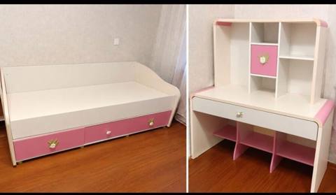 Uşaq yataq dəsti satılır 150₼. Matras daxildir. Az istifadə olunub — Баку