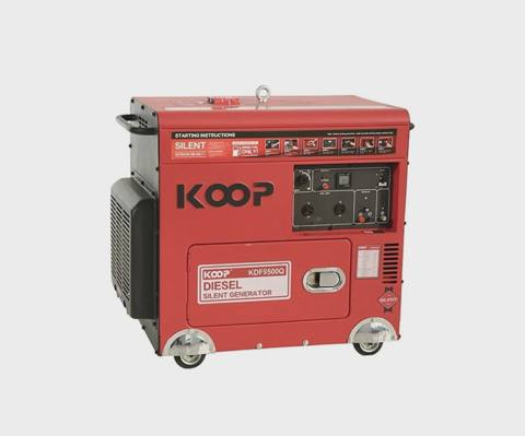 Dizel generator Koop KDF 9500Q səssiz — Баку