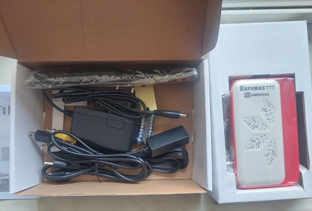 Euromax 777 (elektronix) – HD Digital Satellite Receiver — Rəqəmsal və peyk TV, Bakı (2)