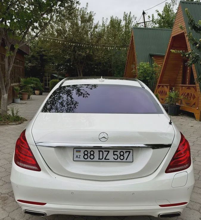 Mercedes S 550 e, 2016 il, 163000 km, 3 L 88-DZ-587 — Avtomobillər, Bakı (6)