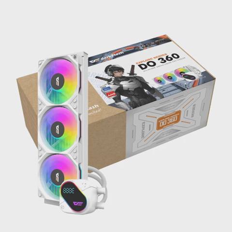 Aigo DarkFlash Liquid DO360 White CPU Cooler — 174 ₼ · Баку · Soyutucular və soyutma sistemləri Aigo DarkFlash Liquid DO360 White CPU Cooler — Баку