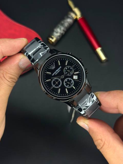 Yeni, Qol saatı, Emporio Armani, rəng - Qara — Saat Store