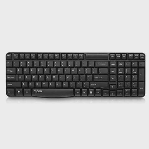 Keyboard Rapoo E1050 Wireless Black — Check it — Klavyeler ve fareler