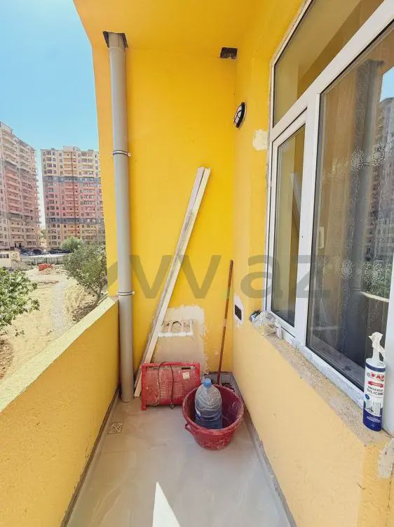 For sale: 2-room apartment (new building), 45 m² — Mənzil, Xırdalan (11)