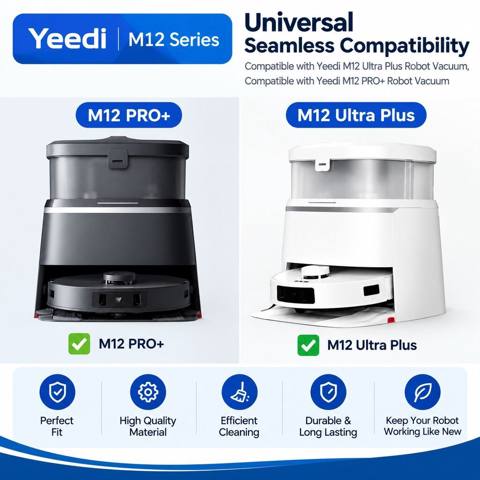 Yeedi M12 Series – M12 PRO+ və M12 Ultra Plus robot tozsoran/mop — Баку