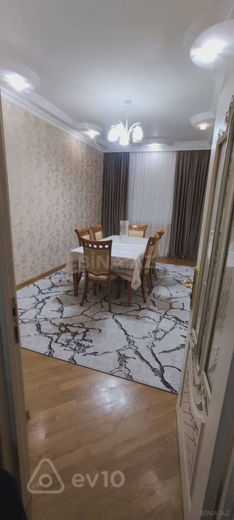 For rent: 3-room apartment (new building), 92 m² — Mənzil, Bakı (10)