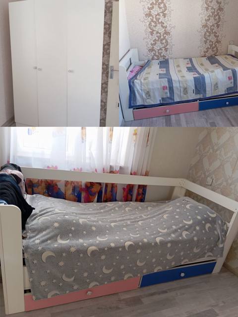Uşaq/yataq otağı üçün mebel dəsti - Tək nəfərlik çarpayı: ağ — 300 ₼ · Masazir · Uşaq mebeli dəstləri Uşaq/yataq otağı üçün mebel dəsti - Tək nəfərlik çarpayı: ağ — Masazir