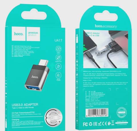 Hoco UA17 Type-C USB 3.0 OTG adapter — Баку