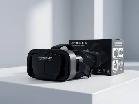 VR Shinecon 3D virtual reallıq eynəyi Telefonunuzu şəxsi 3D — Yellow Tech