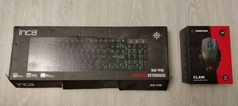 Məhsul: Inca IKG-446 Gaming Keyboard + Rampage Claw Wired Gaming Mouse — Bakı