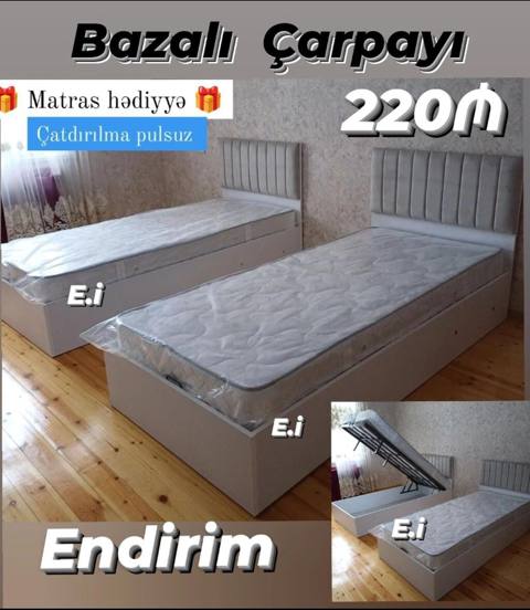 Yeni, Təknəfərlik çarpayı, Bazalı — Saray