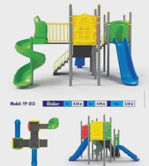 Uşaq oyun meydançası YP-013 — Woodenza