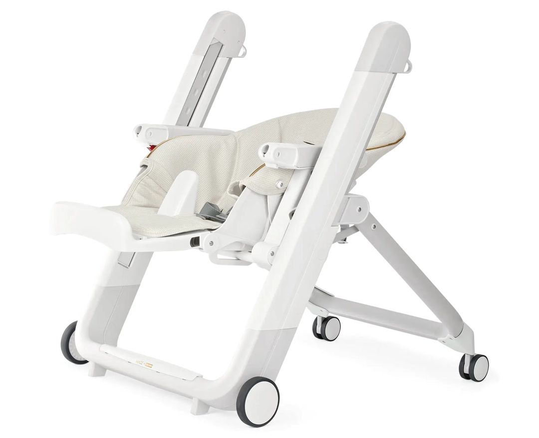 Uşaq yedizdirmə oturacağı Peg Perego Siesta Lucent, ağ — Mallar, Bakı (3)