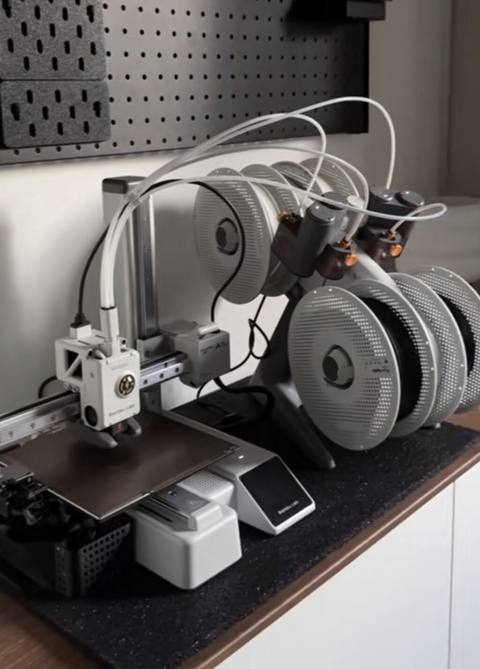 Bambu Lab A1 mini Combo – çoxrəngli 3D printer dəsti - Model: Bambu — Bakı