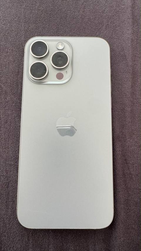 IPhone 15 Pro, White Titanium, Face ID — Khachmaz