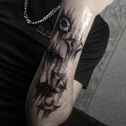 Tatu xidməti – evdə. - Qiymət: 15 manatdan. - Eskizlər: minimalist — Баку