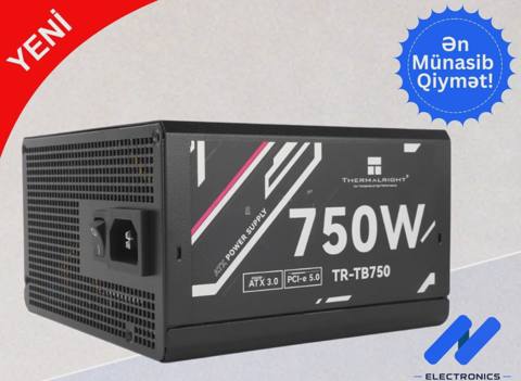 Qida bloku Thermalright TR-TB750 80+ Bronze 750W — N elektironiks — Компьютерлер және ноутбуктер