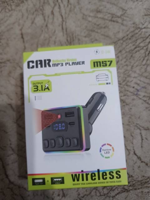 M57 Multifunksional Wireless Car MP3 Player — avtomobil üçün FM — Джейранбатан