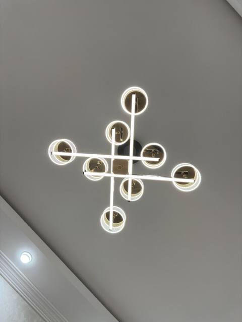 Led Çılçıraq, 4 və daha çox lampa, Metal — Баку