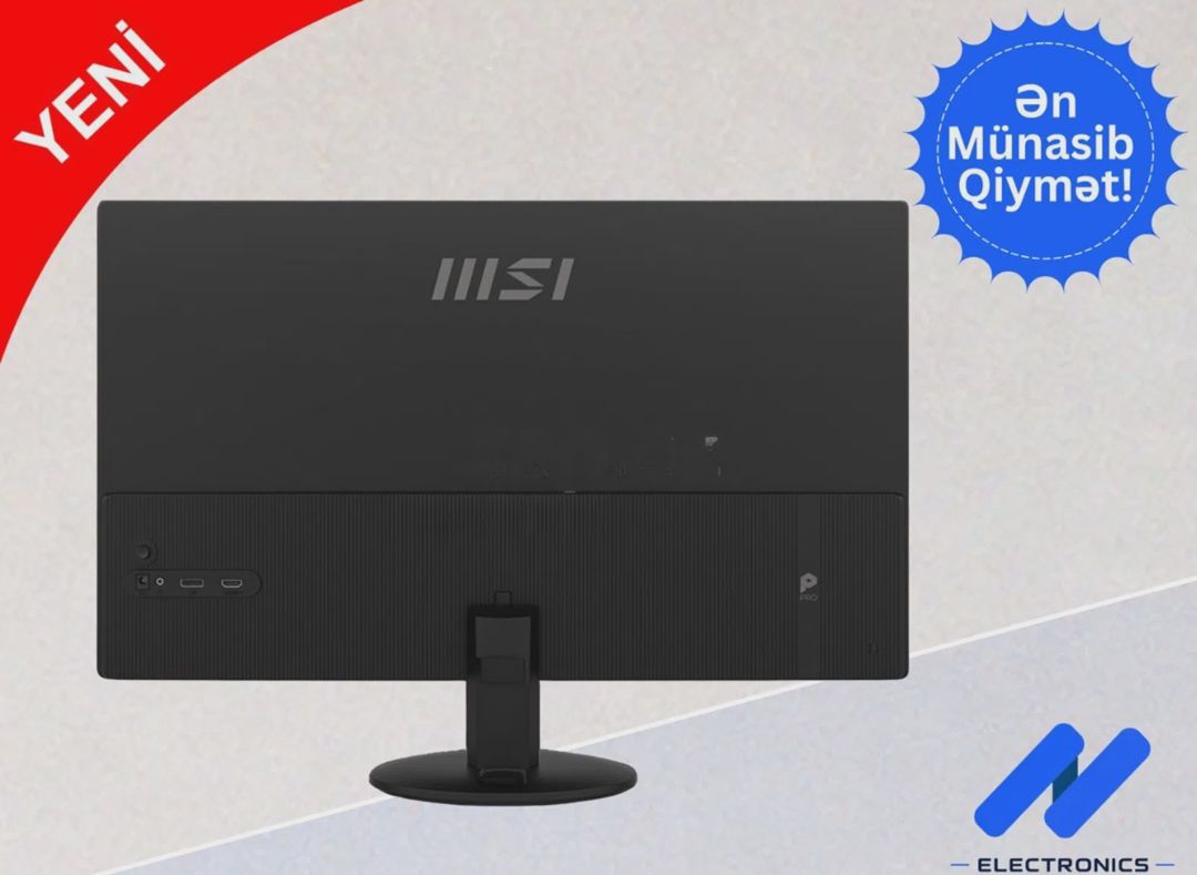 Monitor MSI PRO MP272L 27" Full HD 100Hz — Monitorlər (2)