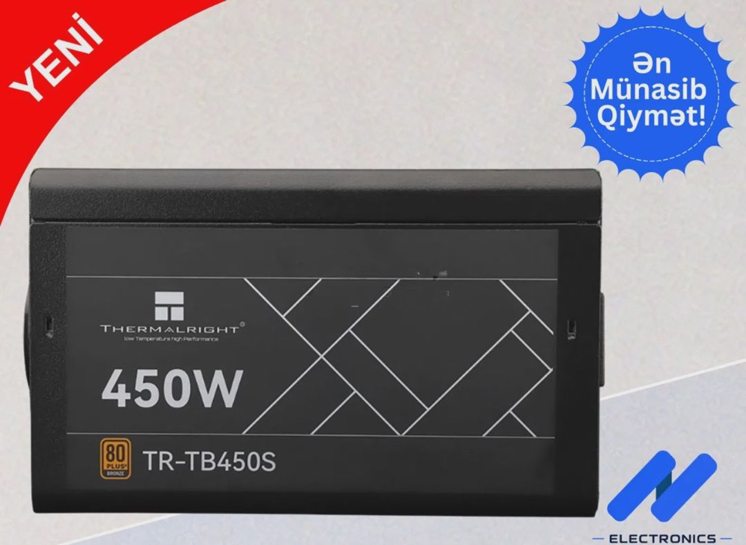 Qida bloku Thermalright TR-TB450S 80+ Bronze 450W — Qida bloklari (4)