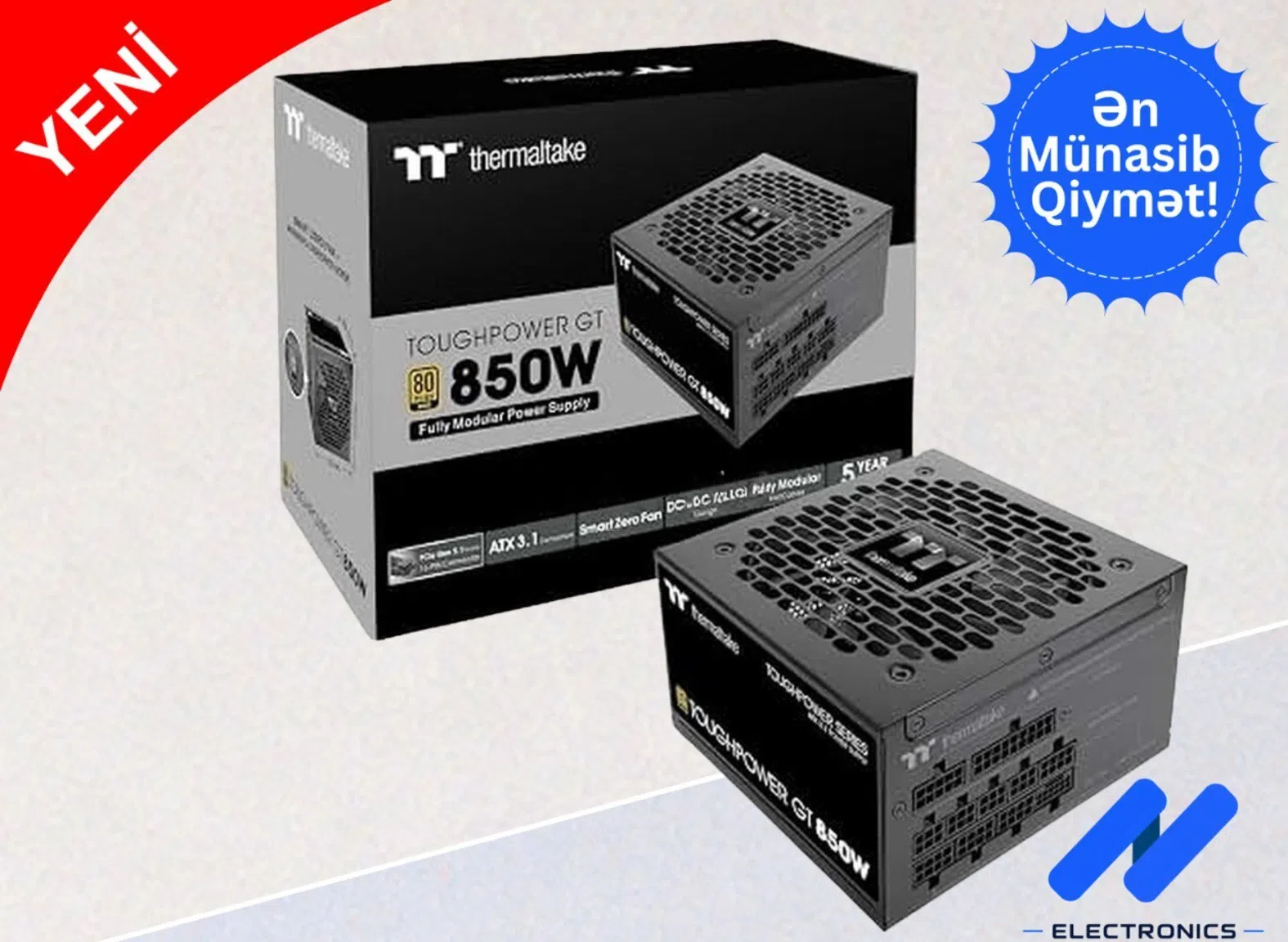 Qida bloku Thermaltake Toughpower GX3 850W