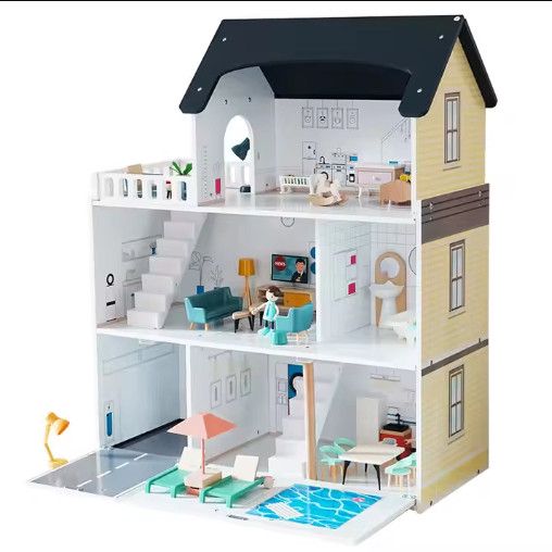 Kukla evi mebel ilə MTR-0722, 67x49x81.5 sm — Mallar, Bakı