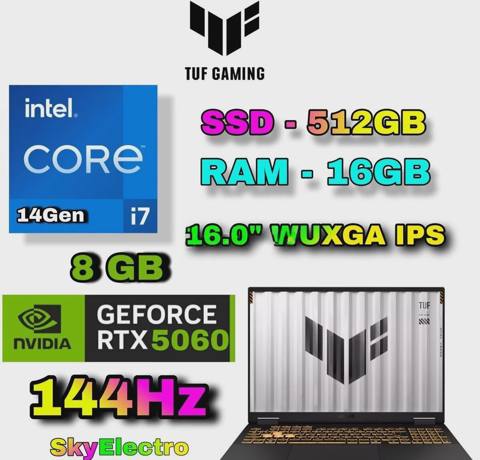 Notbuk Asus TUF F16 FX608JMI 16" Intel Core i7 512 GB /32 GB — Баку