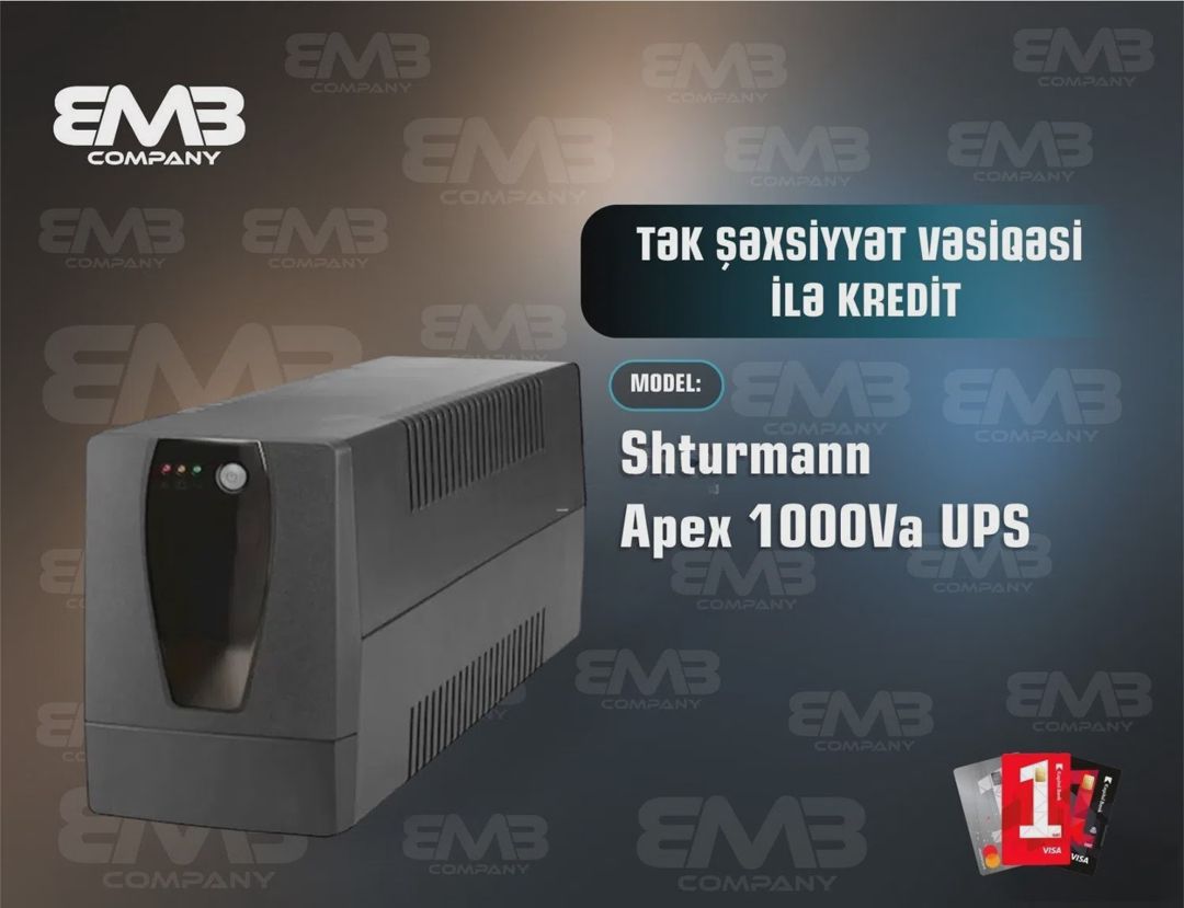 UPS Shturman Apex 3000Va 1800W — UPS, Bakı (5)
