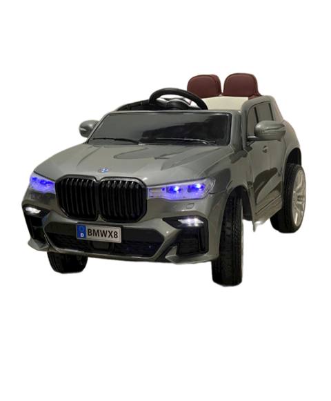 Uşaqlar üçün elektrik avtomobili BMW X8-MRK102 boz — Товарлар