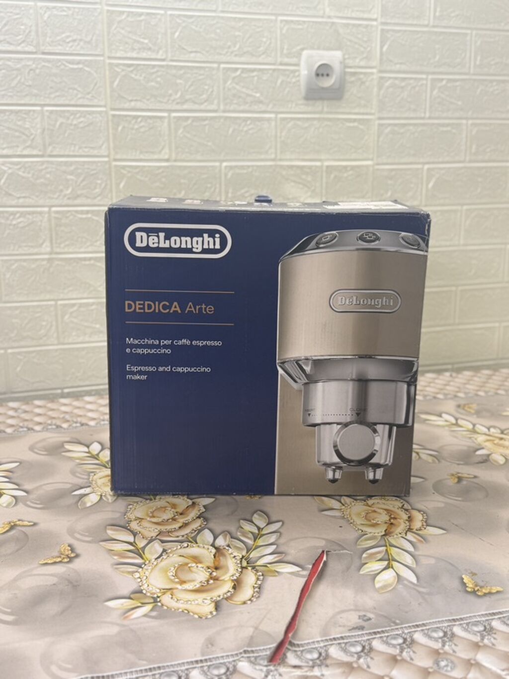 Qəhvə maşını Delonghi, Yarımavtomat, Kapuçinator ilə, Yeni — Qahvə aparatları və maşınları, Bakı (6)