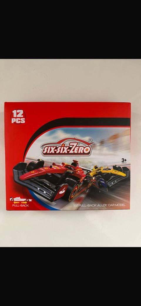 Six-Six-Zero 12-li Pull-Back Formula yarış maşını dəsti — Сумгайыт