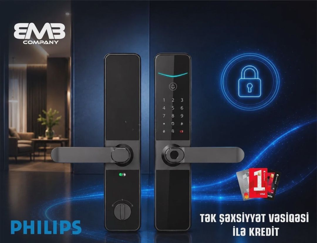 Ağıllı kilid Philips DDL610-5HBS — Digər elektronika, Bakı