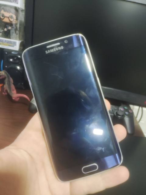 Samsung Galaxy S6 Edge, rəng - Mavi, Barmaq izi — Баку