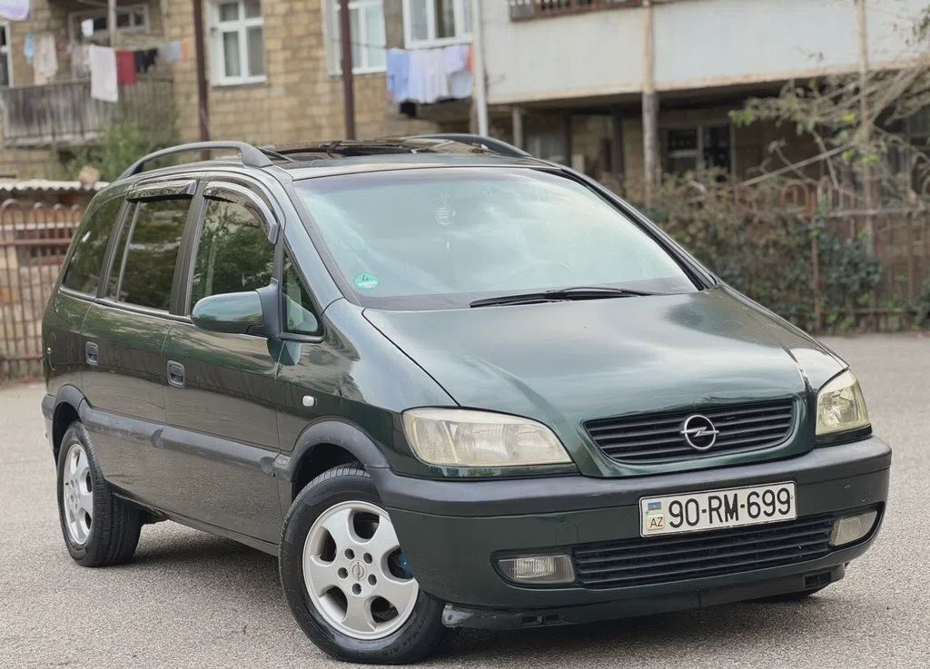 Opel Zafira, 2001 il, 199000 km, 1.8 L 90-RM-699 — Avtomobillər, Sumqayıt
