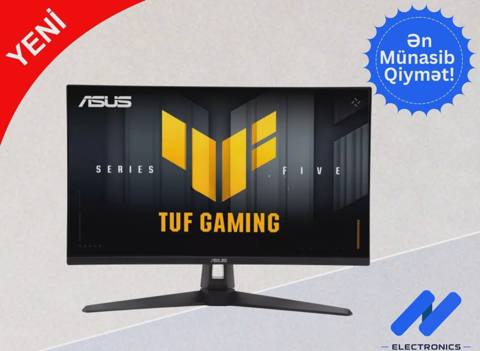 Monitor ASUS TUF Gaming VG27AQ5A 27" 2K 210Hz — 398 ₼ · Monitorlər Monitor ASUS TUF Gaming VG27AQ5A 27" 2K 210Hz