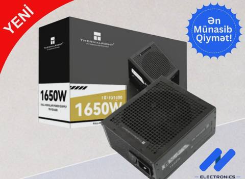 Qida bloku Thermalright TR-TG1650 80+ Gold 1650W — 485 ₼ · Qida bloklari Qida bloku Thermalright TR-TG1650 80+ Gold 1650W