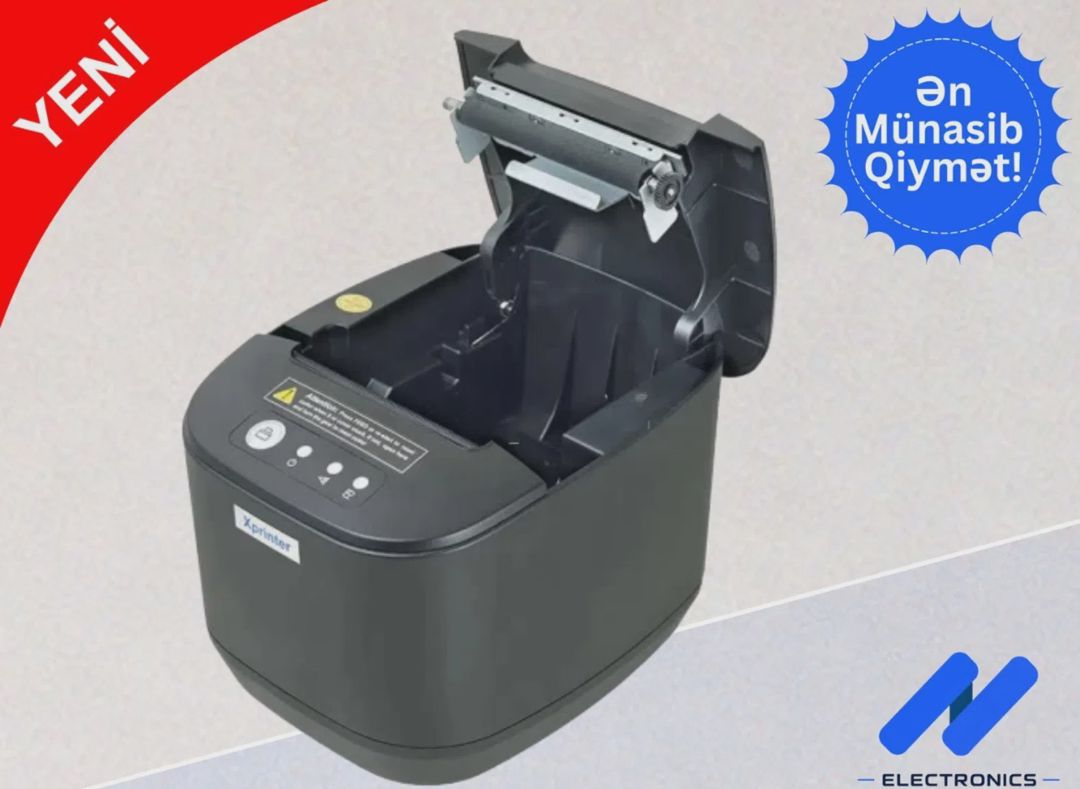 Qəbz printeri Xprinter XP-Q833L Usb+lan — Printerləri, Bakı (3)
