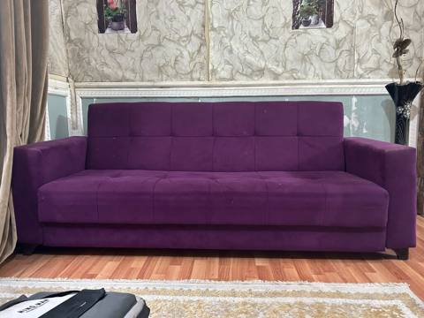 Elan: Divan - Rəng: bənövşəyi - Model: açılan divan (yatan yerə — Baku