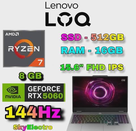 Notbuk Lenovo LOQ 15 15.6" AMD Ryzen 7 512 GB /16 GB — Баку