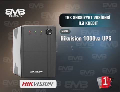 UPS Hikvision 1000VA — Баку