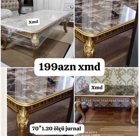 Dördbucaq masa, Açılmayan, Təkərsiz — Баку