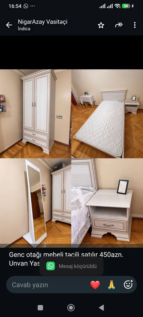 Genc otağı mebeli satılır 450azn. Unvan Yasamal Nigaz — Баку