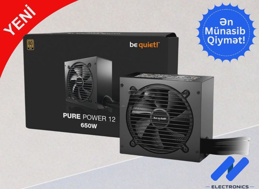 Qida bloku be quiet Pure Power 12 650W — Qida bloklari (2)