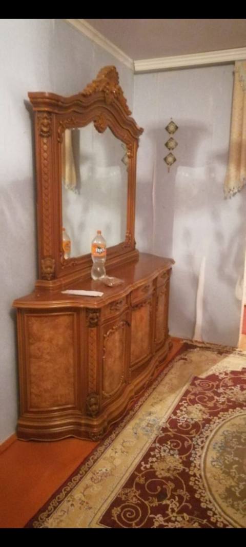 Klassik üslubda böyük güzgülü konsol (toalet/komod) - Material: təbii — Lənkəran